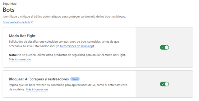 Cloudflare bot protection